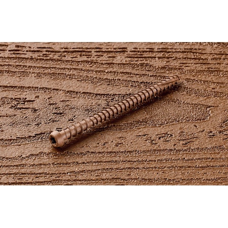 Starborn Deck Screw, #10 x 2-3/4 in, Carbon Steel, Trim Head, Torx Drive, 350 PK CXD34T10275